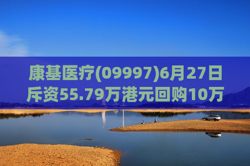 康基医疗(09997)6月27日斥资55.79万港元回购10万股