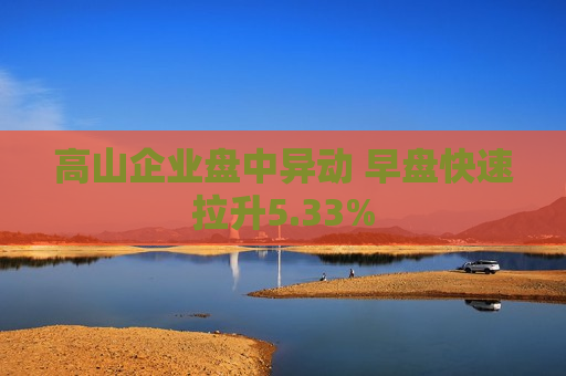 高山企业盘中异动 早盘快速拉升5.33%