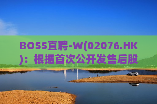 BOSS直聘-W(02076.HK)：根据首次公开发售后股份计划在市场上购买合共94.09万股A类普通股