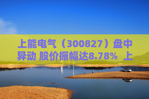 上能电气（300827）盘中异动 股价振幅达8.78%  上涨6.93%（08-19） 第1张