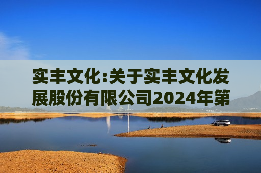 实丰文化:关于实丰文化发展股份有限公司2024年第一次临时股东大会的法律意见书