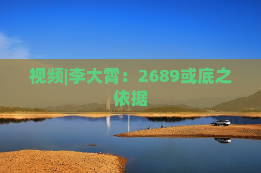 视频|李大霄：2689或底之依据