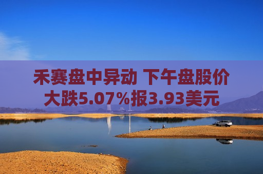 禾赛盘中异动 下午盘股价大跌5.07%报3.93美元