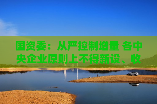 国资委：从严控制增量 各中央企业原则上不得新设、收购、新参股各类金融机构