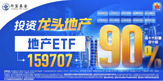 冲击八连阳！政策力度超预期，地产午后回升！万科A涨超2%，地产ETF（159707）放量上扬2.54%  第3张